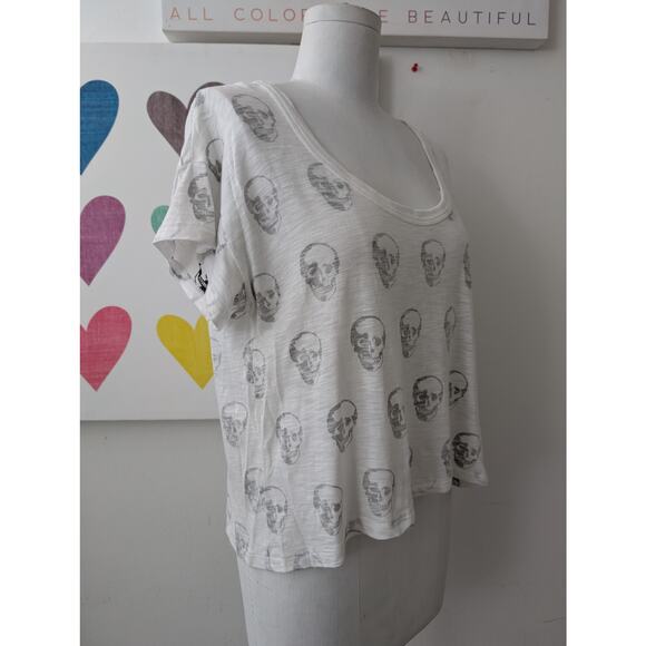 Chrldr modal skull tee - Picture 4 of 10